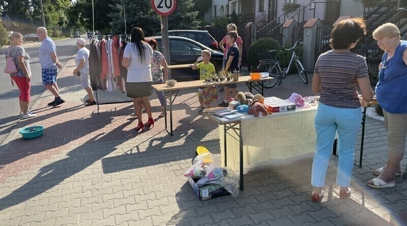 Kolejna wyprzedaż garażowa na Szczekanicy