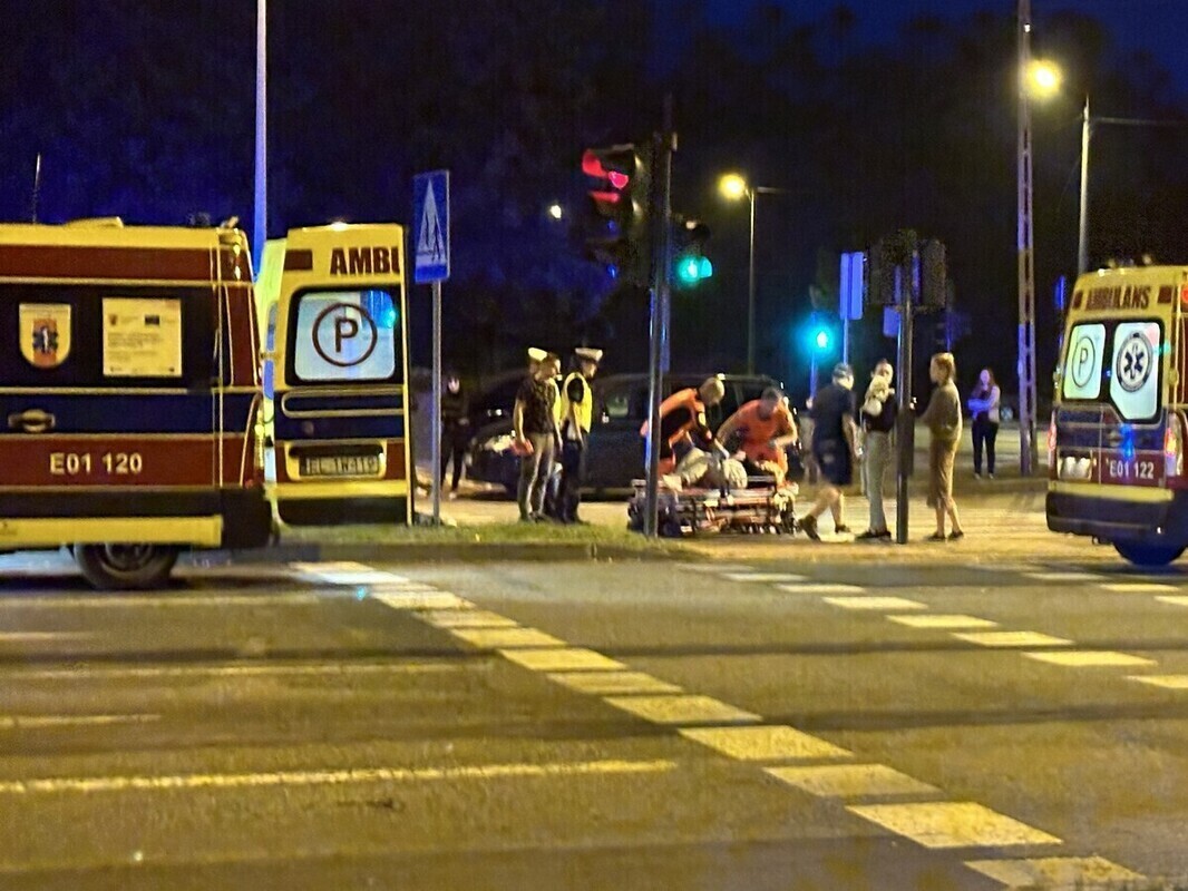 Dwie kobiety potrącone na pasach w Al. Concordii