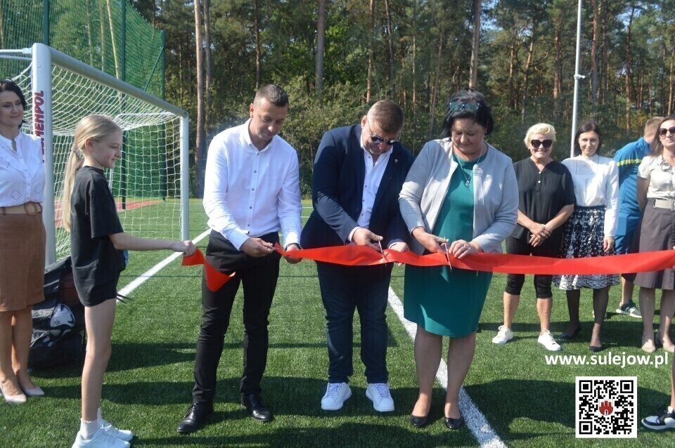 Otwarcie najnowocześniejszego kompleksu sportowego w gminie Sulejów