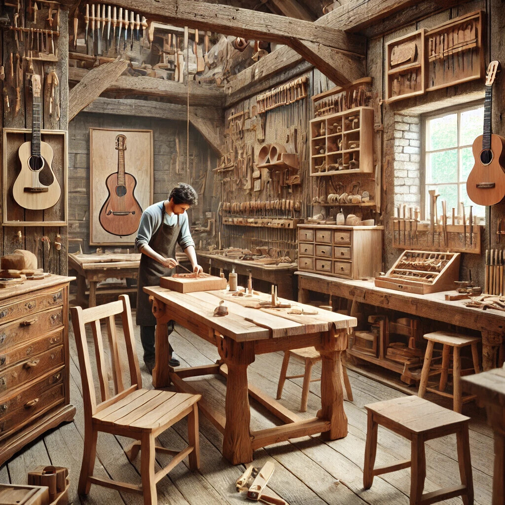 Drewno czyli idealny materiał rzemieślniczy