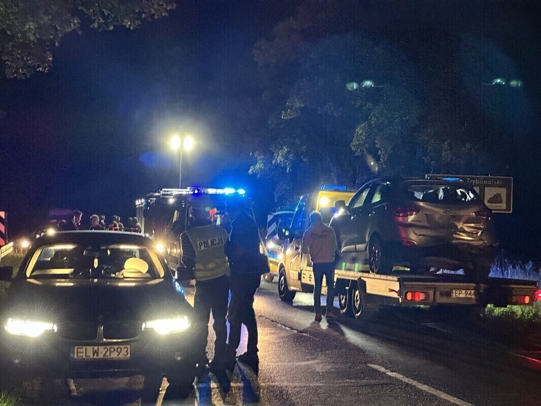 Wypadek na Krakowskim Przedmieściu. Utrudnienia na DK91