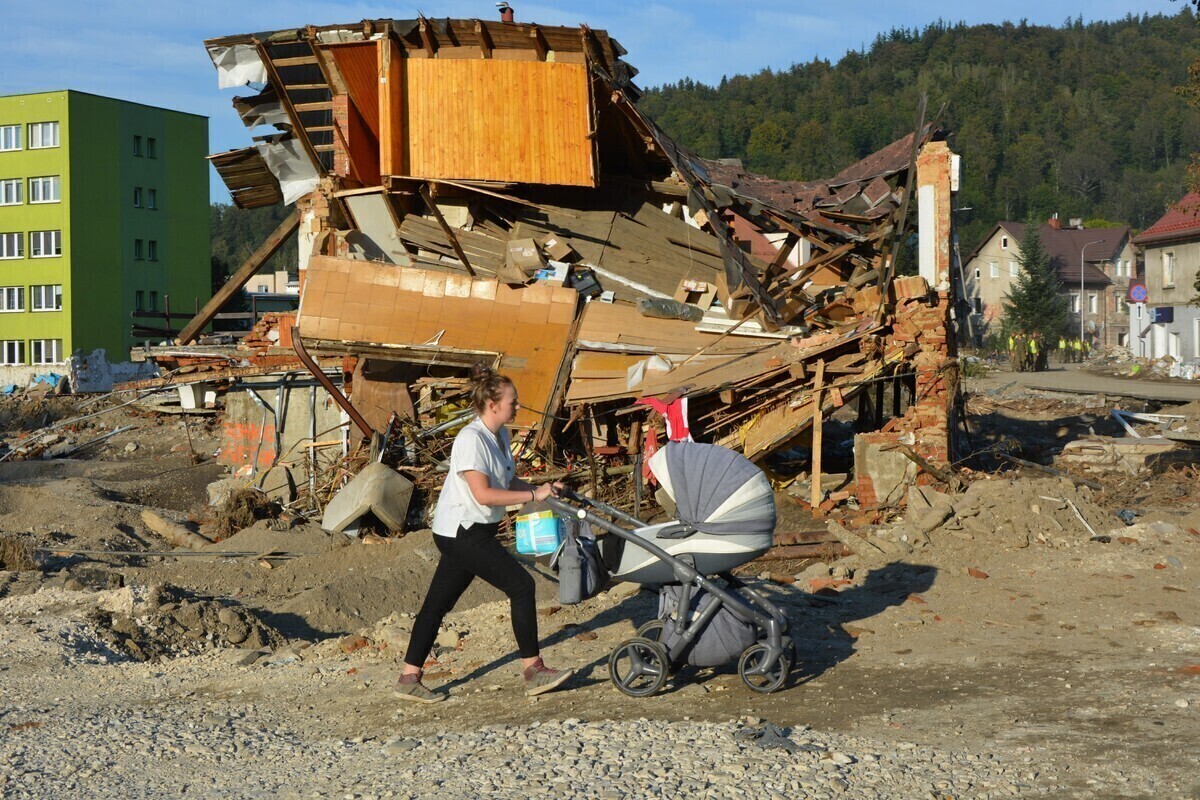 Piotrkowianie pomagają powodzianom. Zawieźli dary do Kotliny Kłodzkiej. Byliśmy w sercu żywiołu