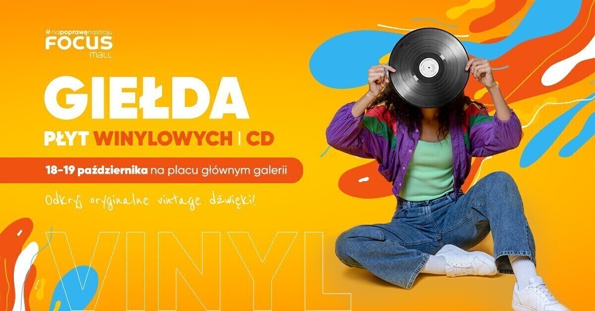 Jesienna Giełda Płyt Winylowych i CD w Focus Mall w Piotrkowie