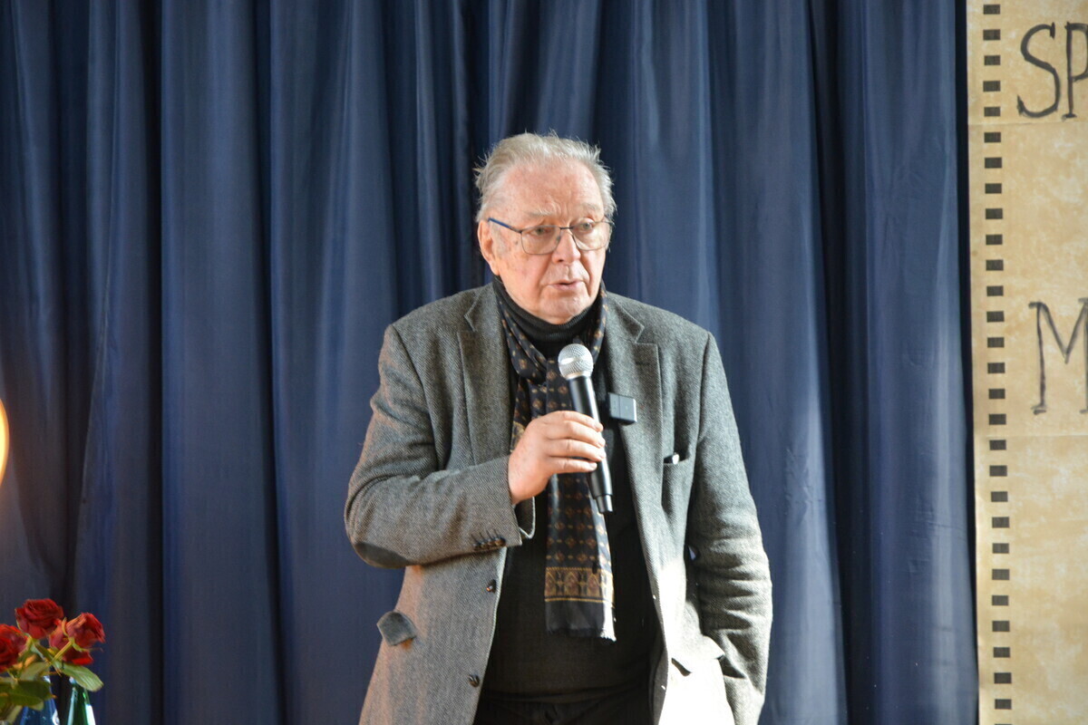 Krzysztof Zanussi z wizytą w Piotrkowie