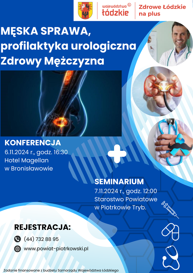 Męska sprawa profilaktyka urologiczna Zdrowy Mężczyzna konferencja i seminarium