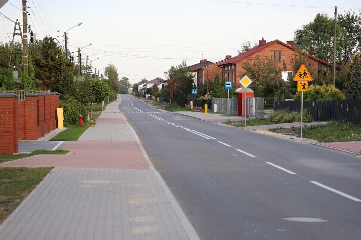 Droga Siomki Krzyżanów Glina gotowa