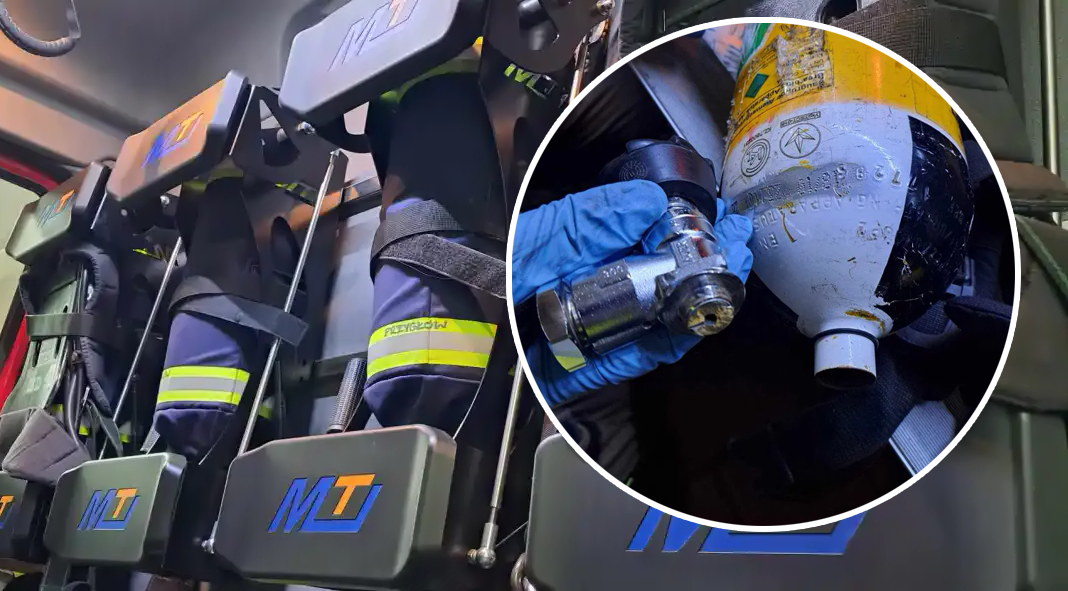 Gmina Sulejów inwestuje w bezpieczeństwo strażaków wymiana butli powietrznych w jednostkach OSP KSRG