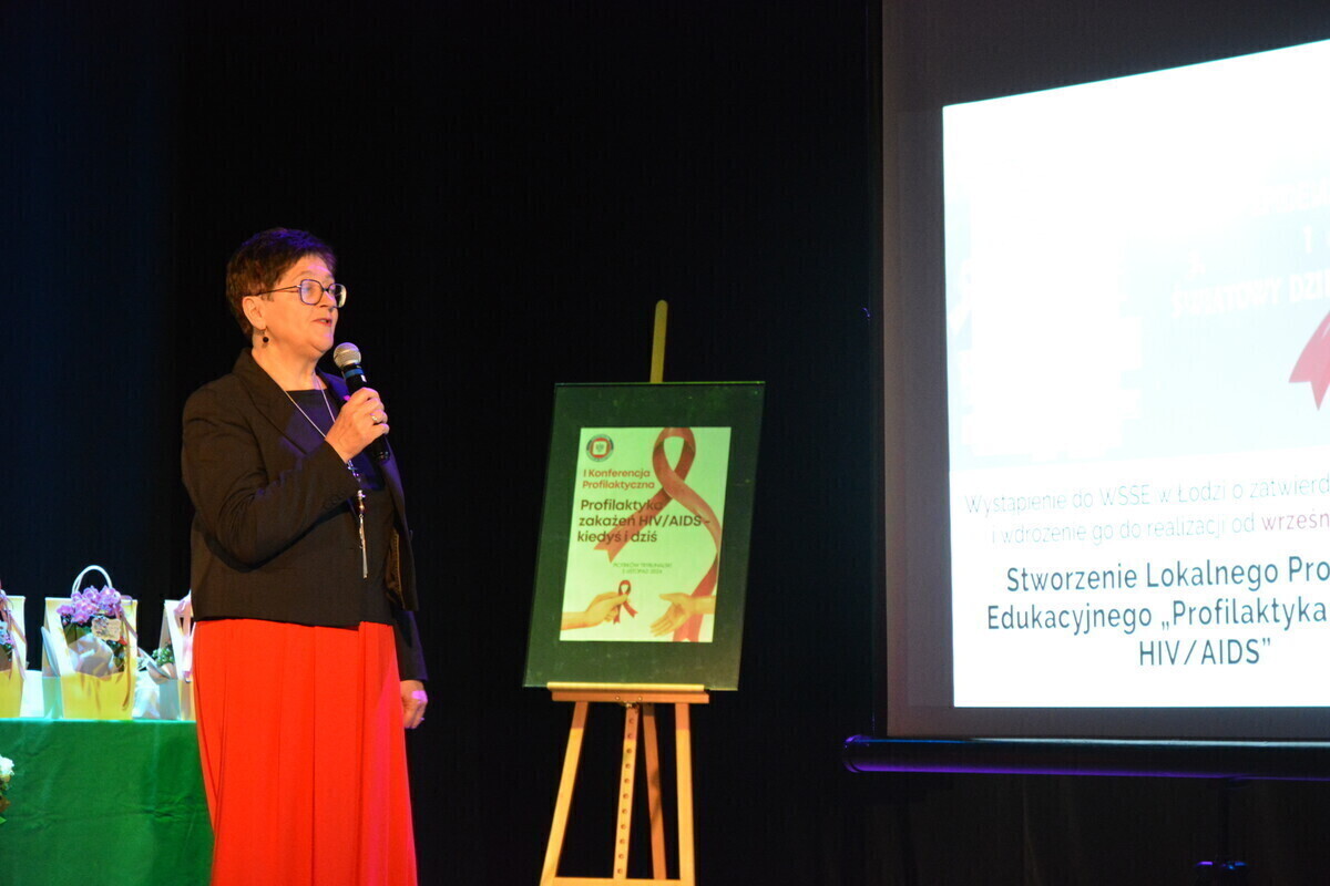Konferencja piotrkowskiego sanepidu. Tematem profilaktyka zakażeń HIVAIDS