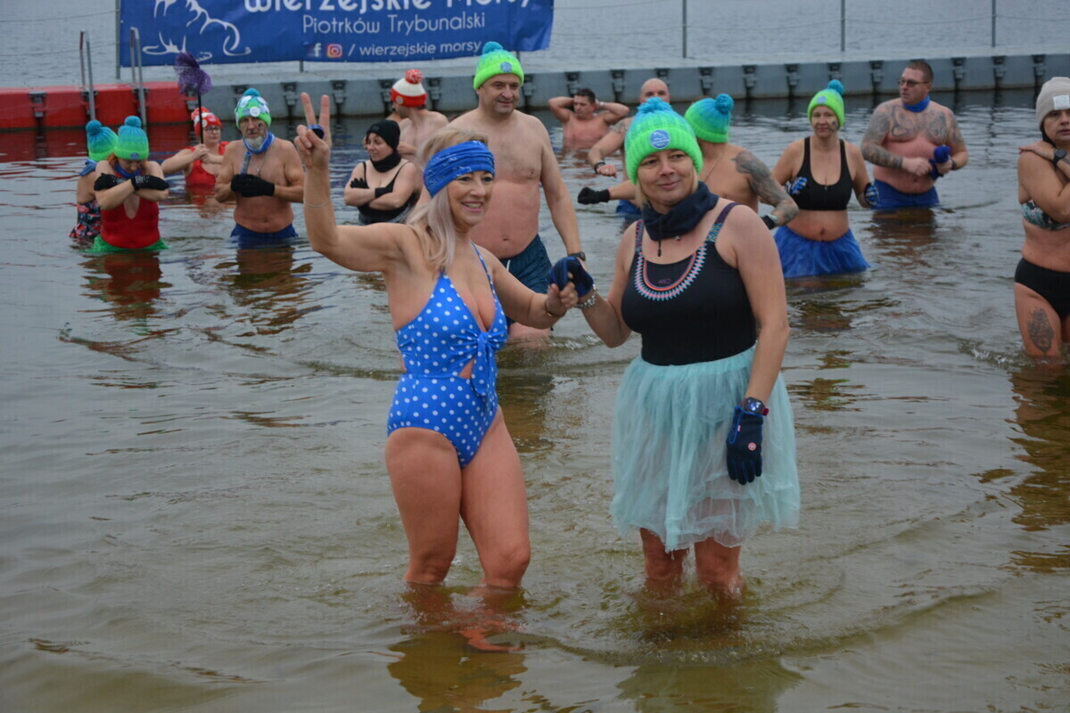 Wierzejskie Morsy rozpoczęły sezon ZDJĘCIA FILM