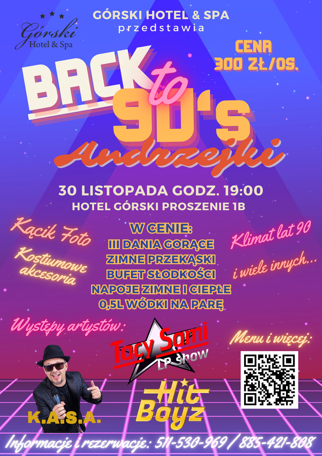 Andrzejki 2024 w Hotelu Górski Spa w Proszeniu