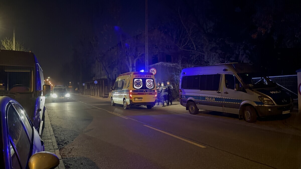 Potrącenie małoletniej na Próchnika