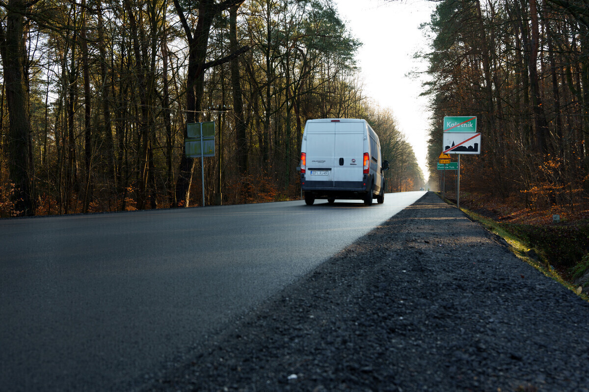 Bezpieczniej na trasie z Koluszek do Piotrkowa Trybunalskiego