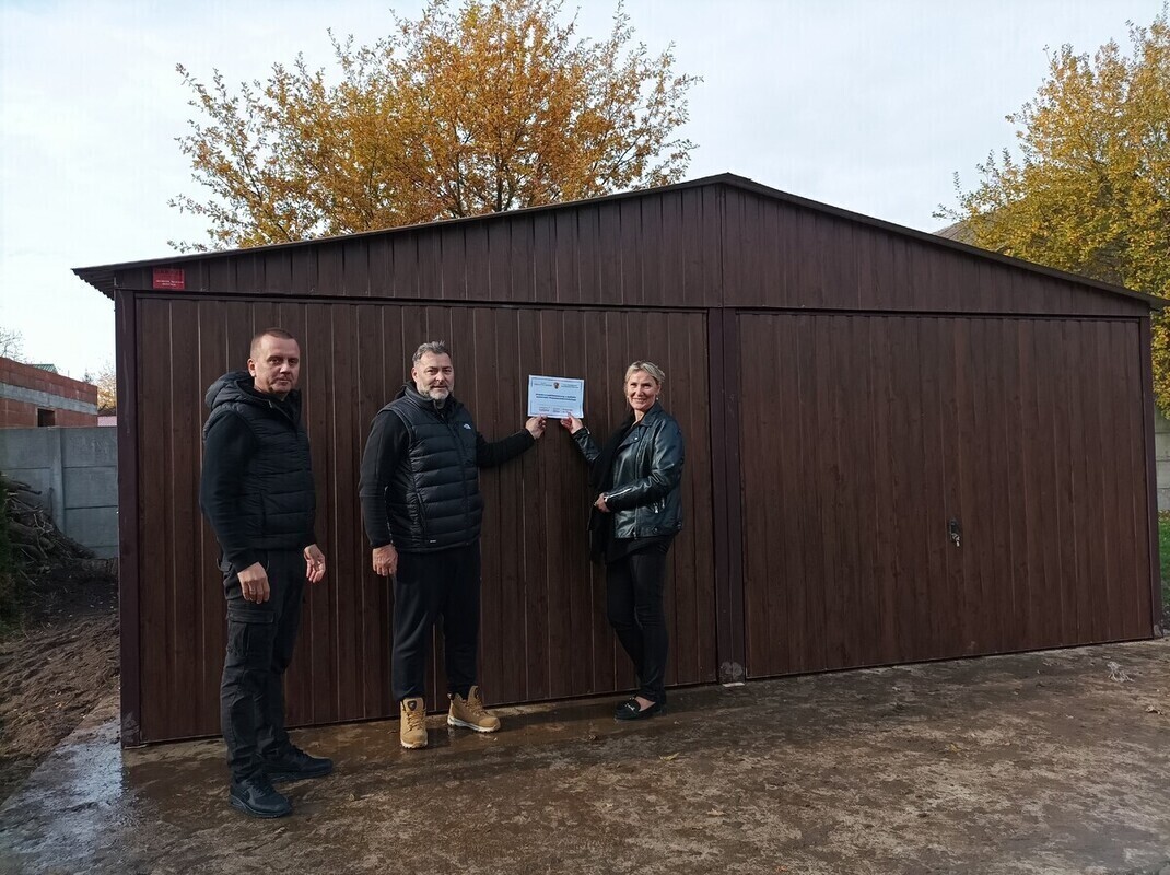 W Majkowie Dużym mają szatnię i pomieszczenie gospodarcze