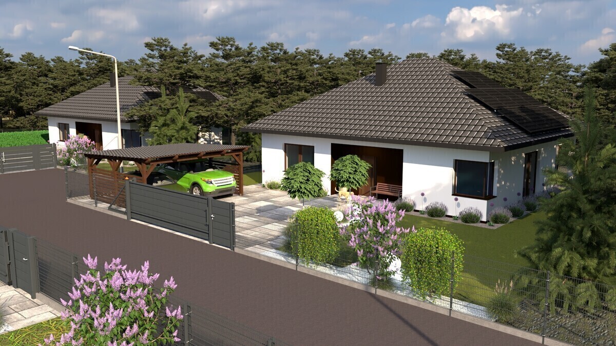 Słoneczna Polana osiedle energooszczędnych ekologicznych domów jednorodzinnych na sprzedaż