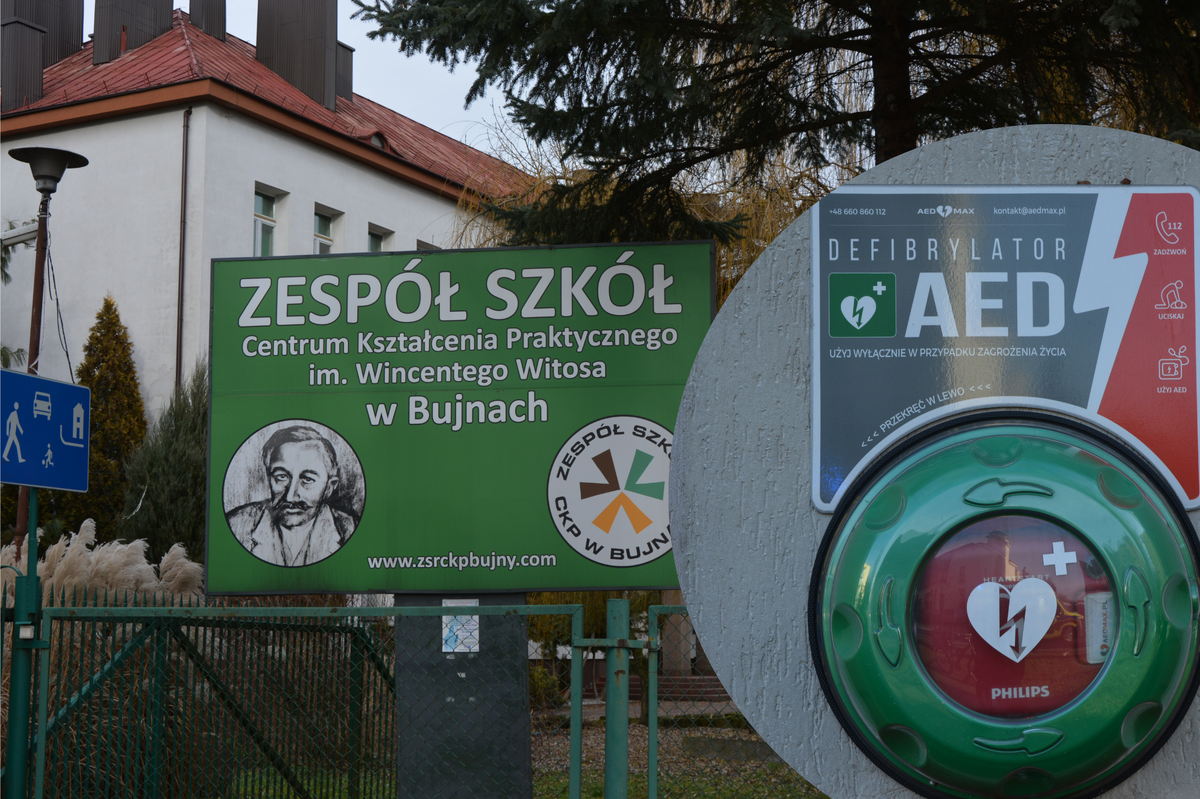 Uczniowie zbierają środki na poprawę bezpieczeństwa Bujen