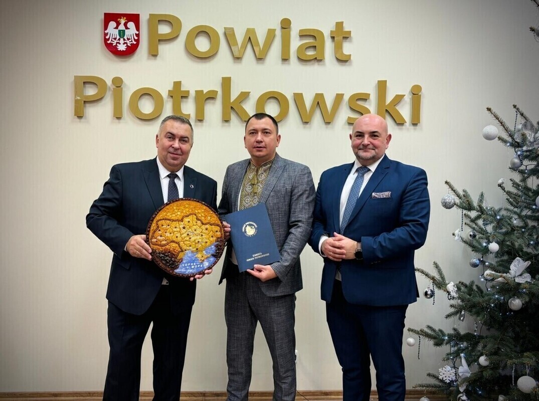 Powiat piotrkowski podpisał porozumienie o współpracy z ukraińską gminą