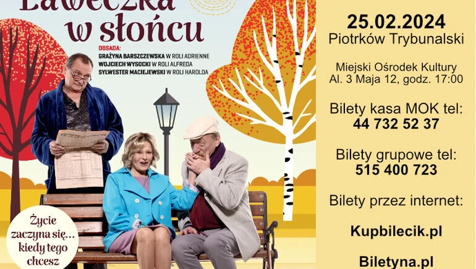 „Ławeczka w słońcu” najnowsza komedia w amerykańskim stylu