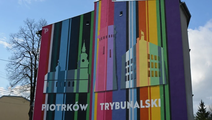 Piotrków doczekał się kolorowego muralu