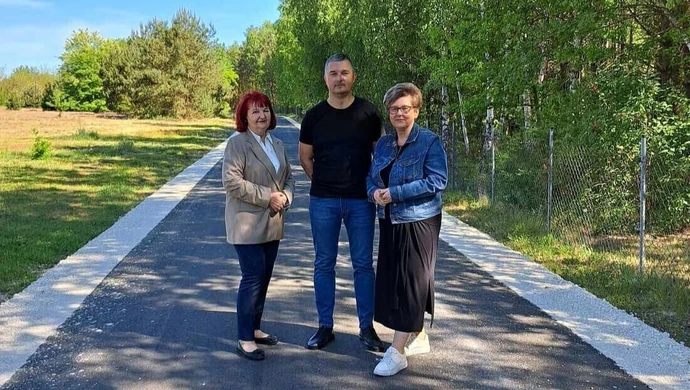 Modernizacja dróg w gminie Łęki Szlacheckie