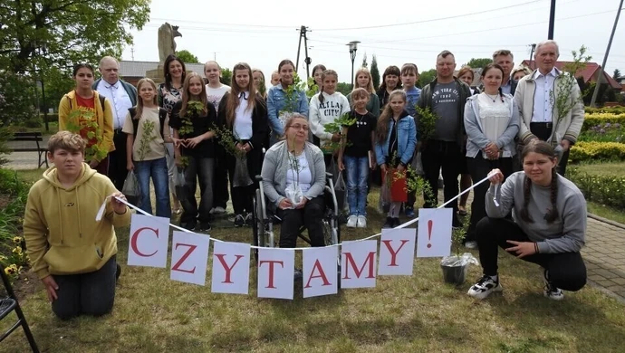 Akcja "Drzewko za czytanie" w Gminie Aleksandrów