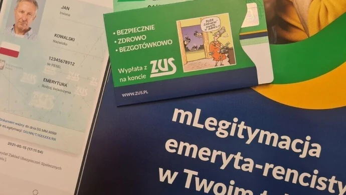 Ponad 770 tysięcy emerytów i rencistów pobrało mLegitymację ZUS