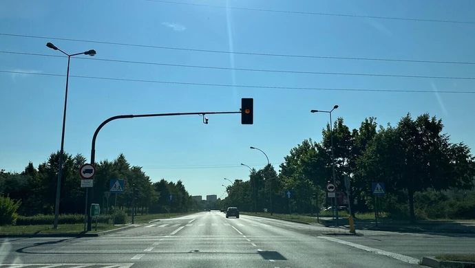 Sygnalizacja świetlna na skrzyżowaniu Sikorskiego i Concordii już sprawna