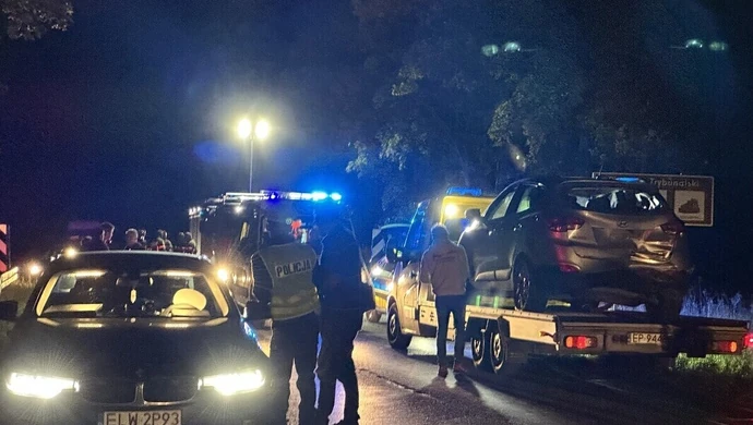 Wypadek na Krakowskim Przedmieściu. Utrudnienia na DK91