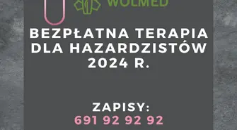 Bezpłatna terapia dla uzależnionych od hazardu