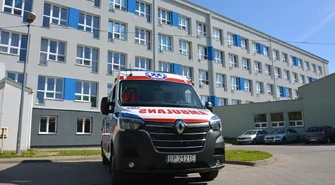 Nowy ambulans Samodzielnego Szpitala Wojewódzkiego