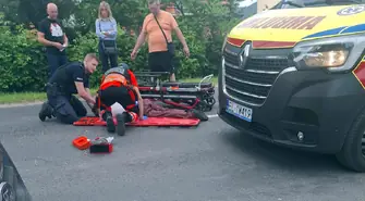 Potrącenie pieszego na Słowackiego. Przechodził w miejscu niedozwolonym. Mężczyzna jest w stanie krytycznym, lądował helikopter LPR. Słowackiego była zablokowana przez kilka godzin