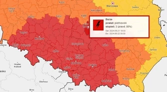 Możliwe burze w Piotrkowie i powiecie. IMiGW ostrzega