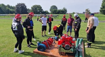 Gminne Zawody Sportowo-Pożarnicze w Rozprzy