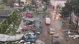 Nawałnica przeszła przez Tomaszów Mazowiecki, duże zniszczenia