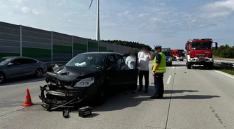 Karambol na A1 koło Radomska
