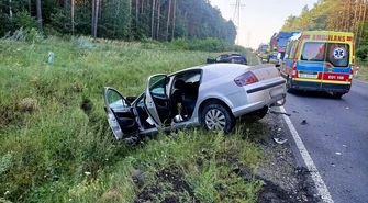 Trzy osoby ranne w wypadku