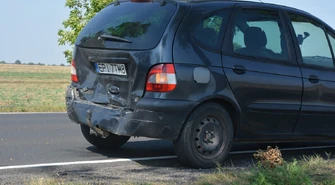Wypadek na DK91 w Longinówce