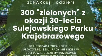 ZaPARKuj i odbierz jubileuszowe drzewko