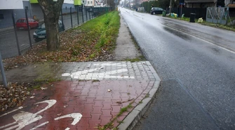 Od jutra rozpocznie się budowa chodnika. Będą utrudnienia na Wierzejskiej