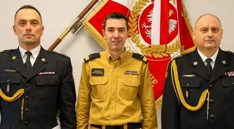 Były komendant KM PSP w Piotrkowie został zastępcą k-nta wojewódzkiego w Łodzi