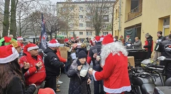 Pokazali wielkie serca, a nie tylko wielkie silniki. Akcja dla dzieci z DD w Piotrkowie