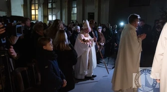 Kard. Ryś podczas Pasterki w Bełchatowie: Jezus mówi: nie narzucisz pokoju siłą!