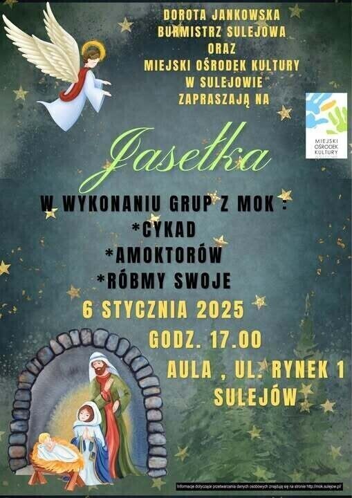 Jasełka w MOK Sulejów 6 stycznia