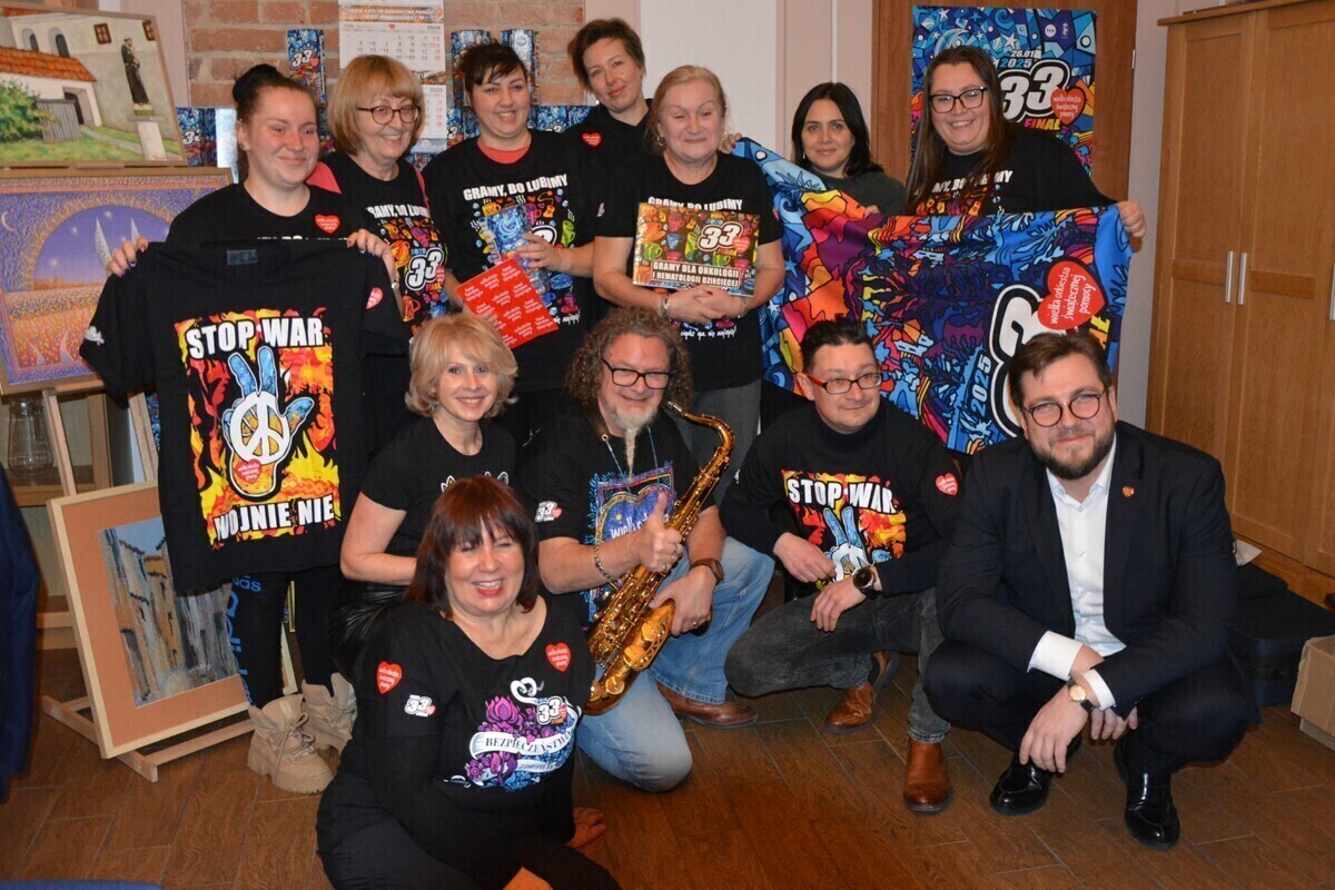 Piotrkowski sztab 4615 Wielkiej Orkiestry Świątecznej Pomocy gotowy na finał