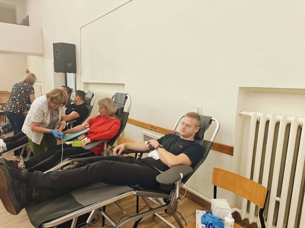 Akcja krwiodawstwa w Piotrkowie podczas 33 finału WOŚP