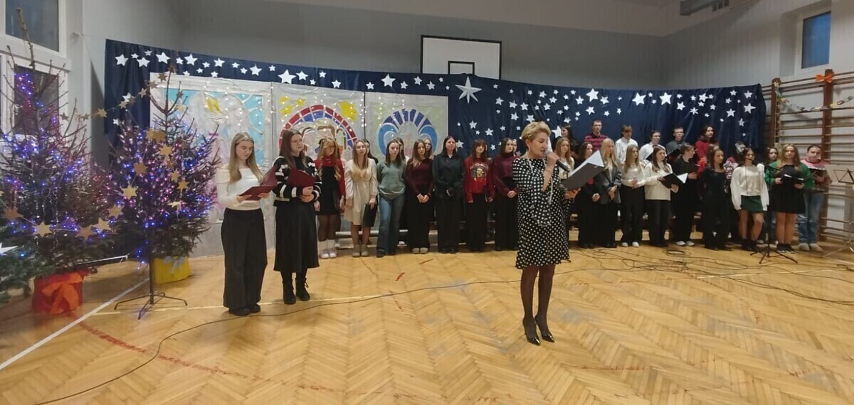 Koncert noworoczny w II Liceum Ogólnokształcącym w Piotrkowie