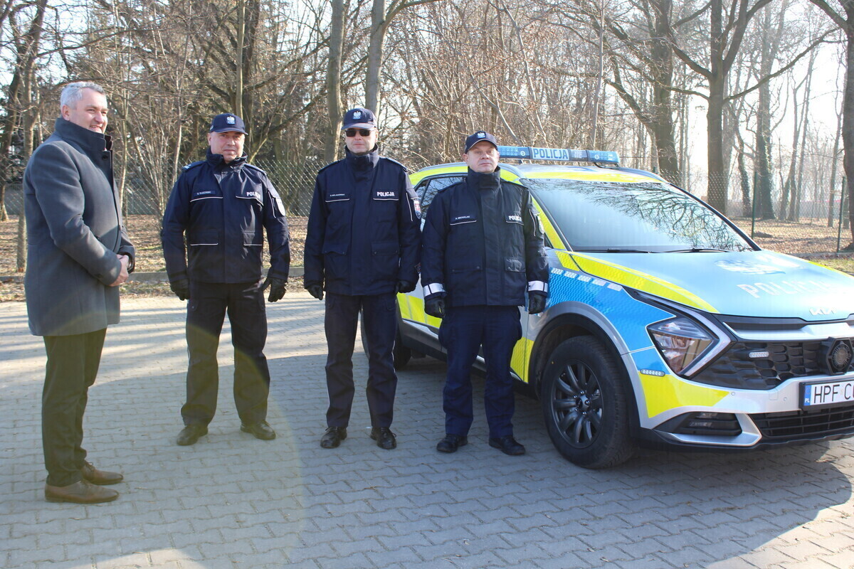 Nowy radiowóz w Grabicy