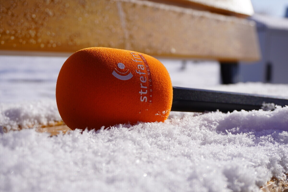 Mroźna zima w Piotrkowie