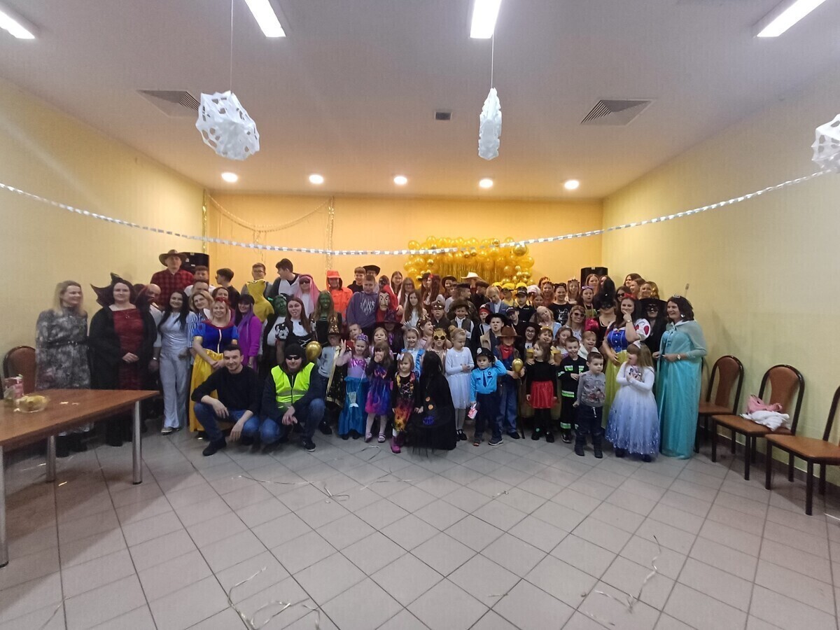 Bal karnawałowy dla najmłodszych w Glinie