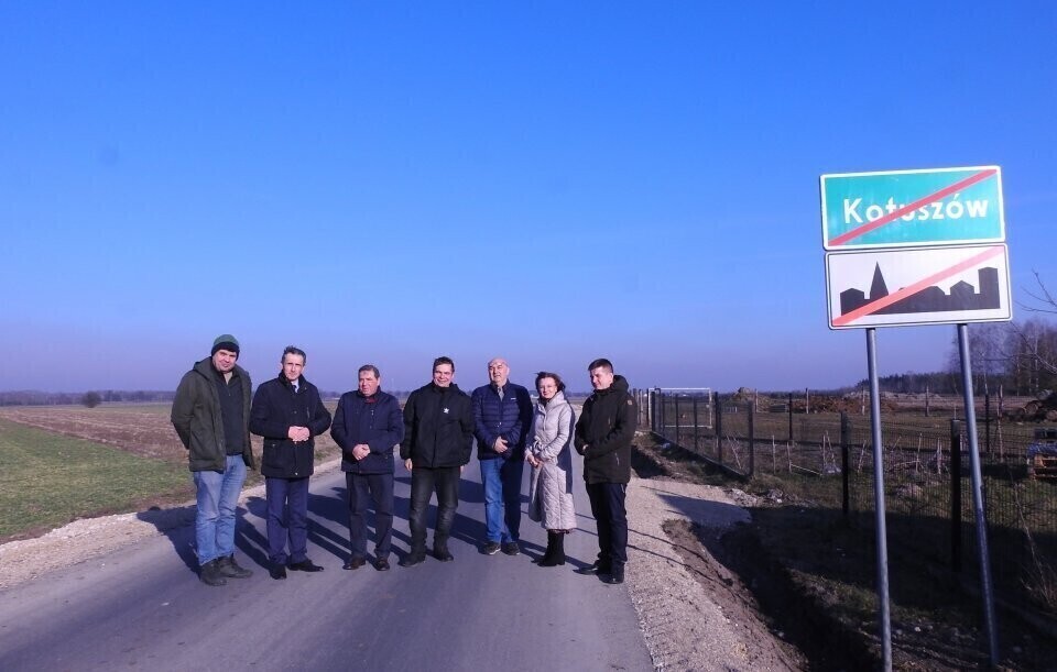 Zakończyły się prace nad przebudową trzech odcinków dróg gminnych Aleksandrowa