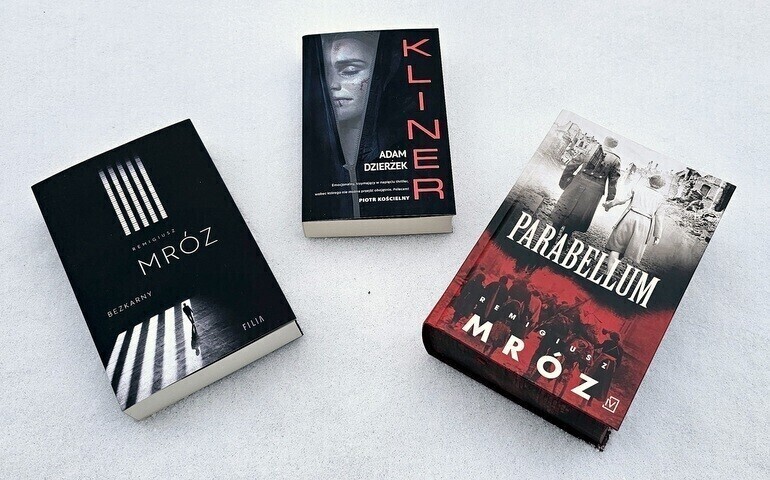 Książka na weekend Mróz nadal trzyma. W napięciu.